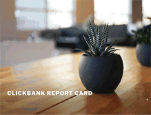 Tablet Screenshot of clickbankreportcard.com